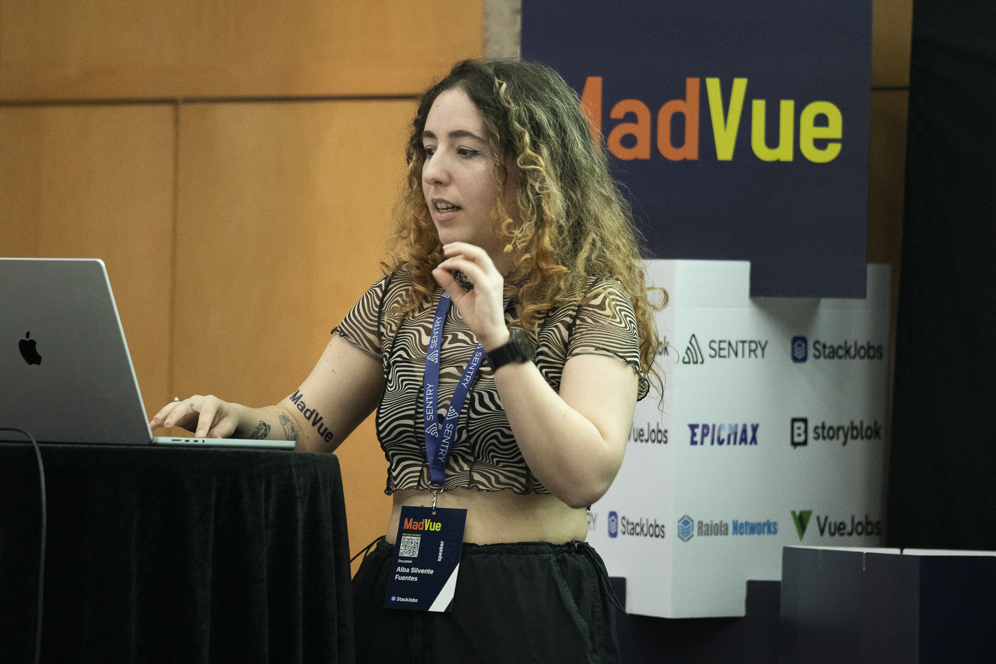 Alba Silvente Picture of Alba Silvente at stage